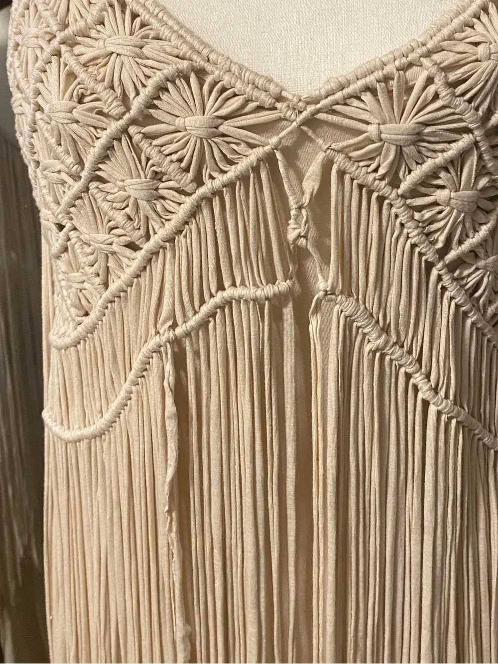 Boho fringe maxi dress - Picture 7 of 16